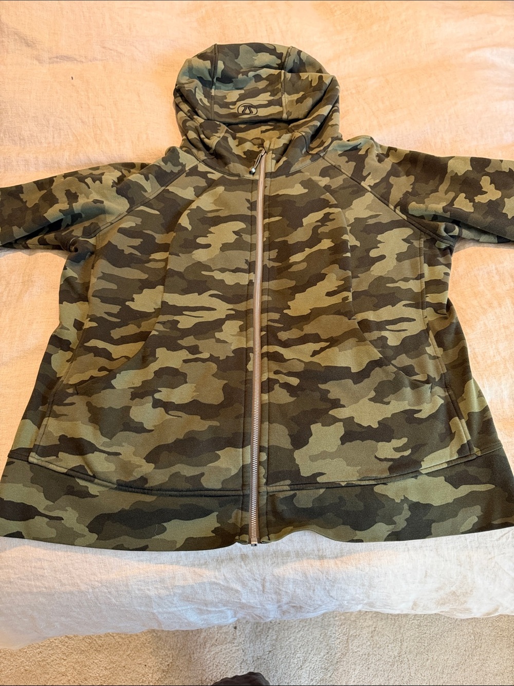 Lululemon Camo Full-Zip Hoodie